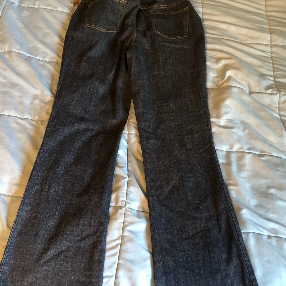 1 pair of Duo maternity jeans large boot cut